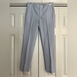 J Crew Crewcuts Boys Seersucker Pants Preppy Size 14 NWT Thompson